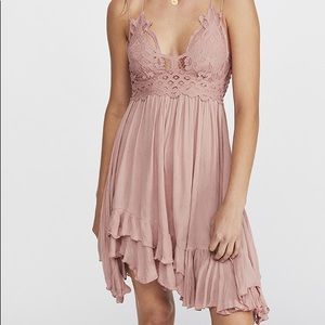 Free People blush Adella dress